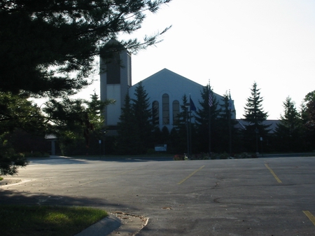 Crest Drive-In Theatre - Now A Church - Photo From Water Winter Wonderland (newer photo)